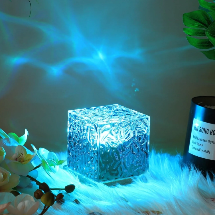 Lámpara de Cristal "Aurora" ✨