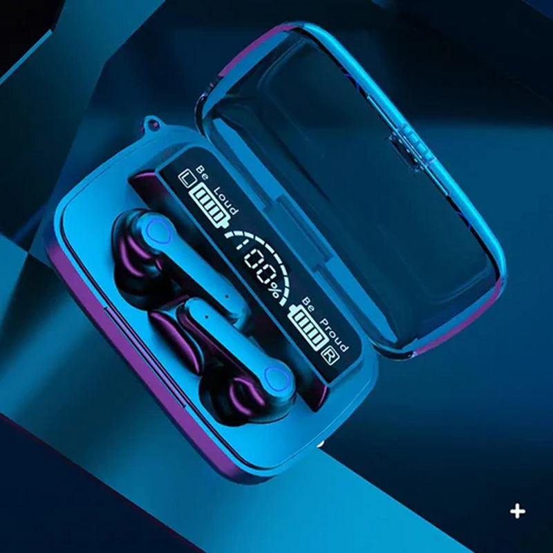 Auriculares Bluetooth M19 TWS Gamer Power Bank con Linterna LED🎶🔋