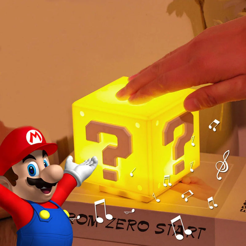 Lámpara Cubo Super Mario Bros 🍄✨