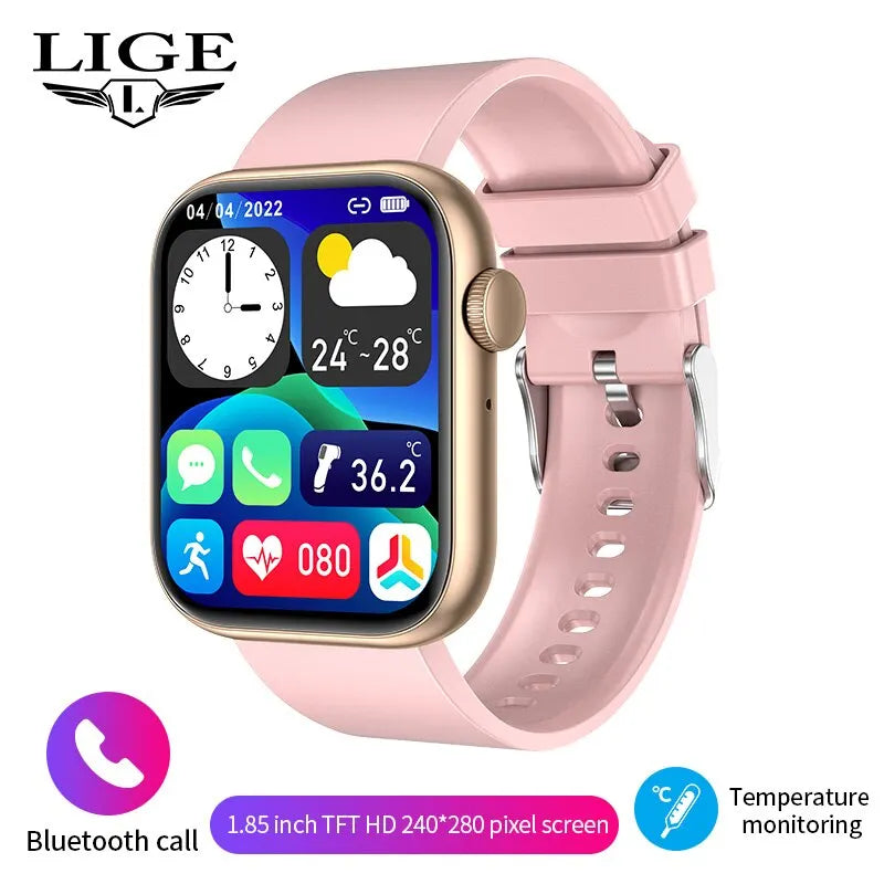 Reloj Inteligente LIGE 🚀 Llamadas, Salud y Estilo
