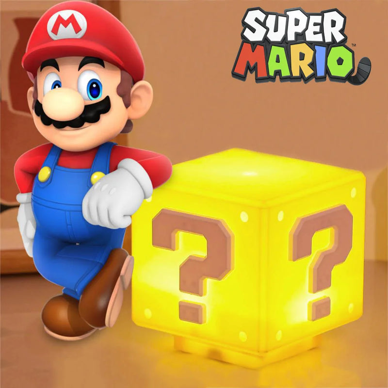 Lámpara Cubo Super Mario Bros 🍄✨