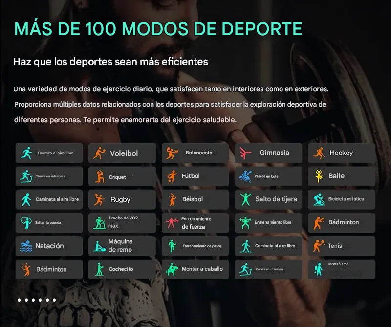 Reloj Inteligente LIGE 🚀 Llamadas, Salud y Estilo