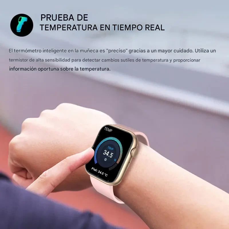 Reloj Inteligente LIGE 🚀 Llamadas, Salud y Estilo