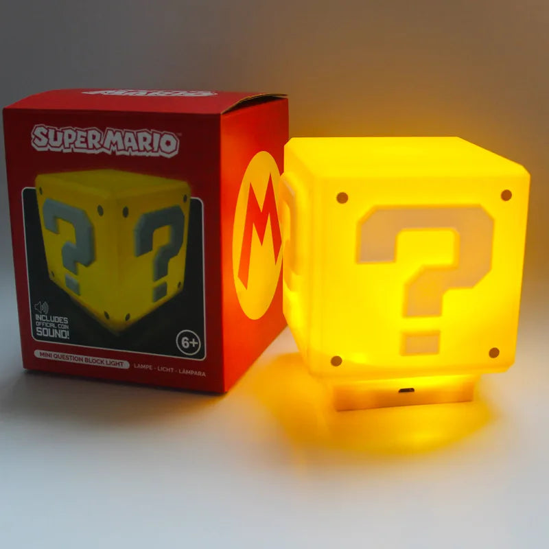 Lámpara Cubo Super Mario Bros 🍄✨