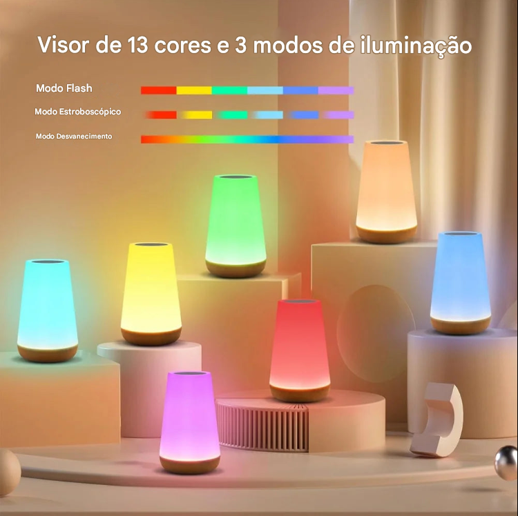 La Lámpara que lo Tiene Todo  💡| Táctil, RGB, Regulable y con Temporizador