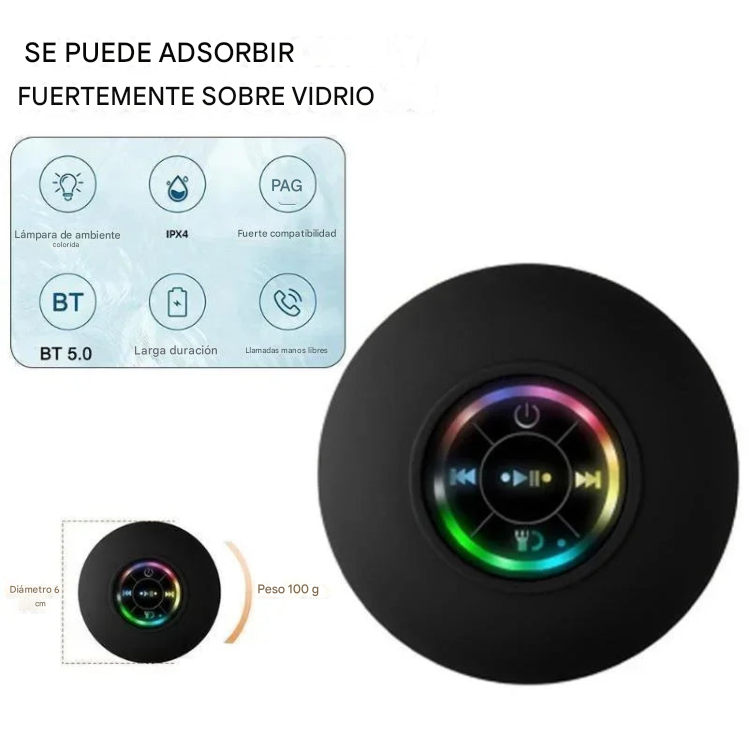 Altavoz Bluetooth para Ducha 🚿